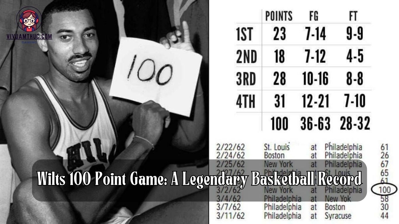 Wilts 100 Point Game: A Legendary Basketball Record